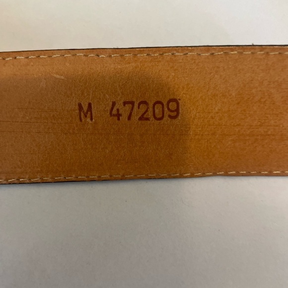 Vintage Brighton Brown Leather Western Silver Buckle Belt crocodile embossed - Picture 13 of 14